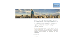 Desktop Screenshot of emergentpartners.com